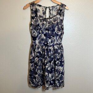 Pins and Needles By Anthropologie Lace Floral Dress